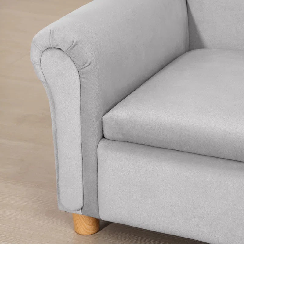 Wood Club Chair Sofa / Sectional and Ottoman