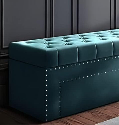 2 Seater Sofa Storage Box Footstool Toy Chest Shoe Bench