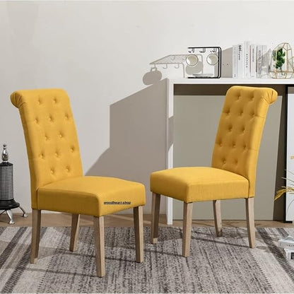 Chairs in Teak Wood (Set of 2)