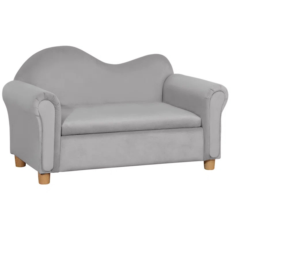 Wood Club Chair Sofa / Sectional and Ottoman