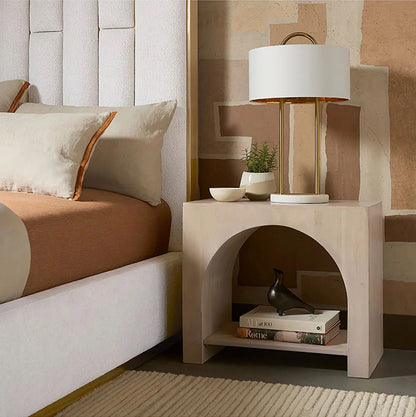 Modern Arched Bedside Table